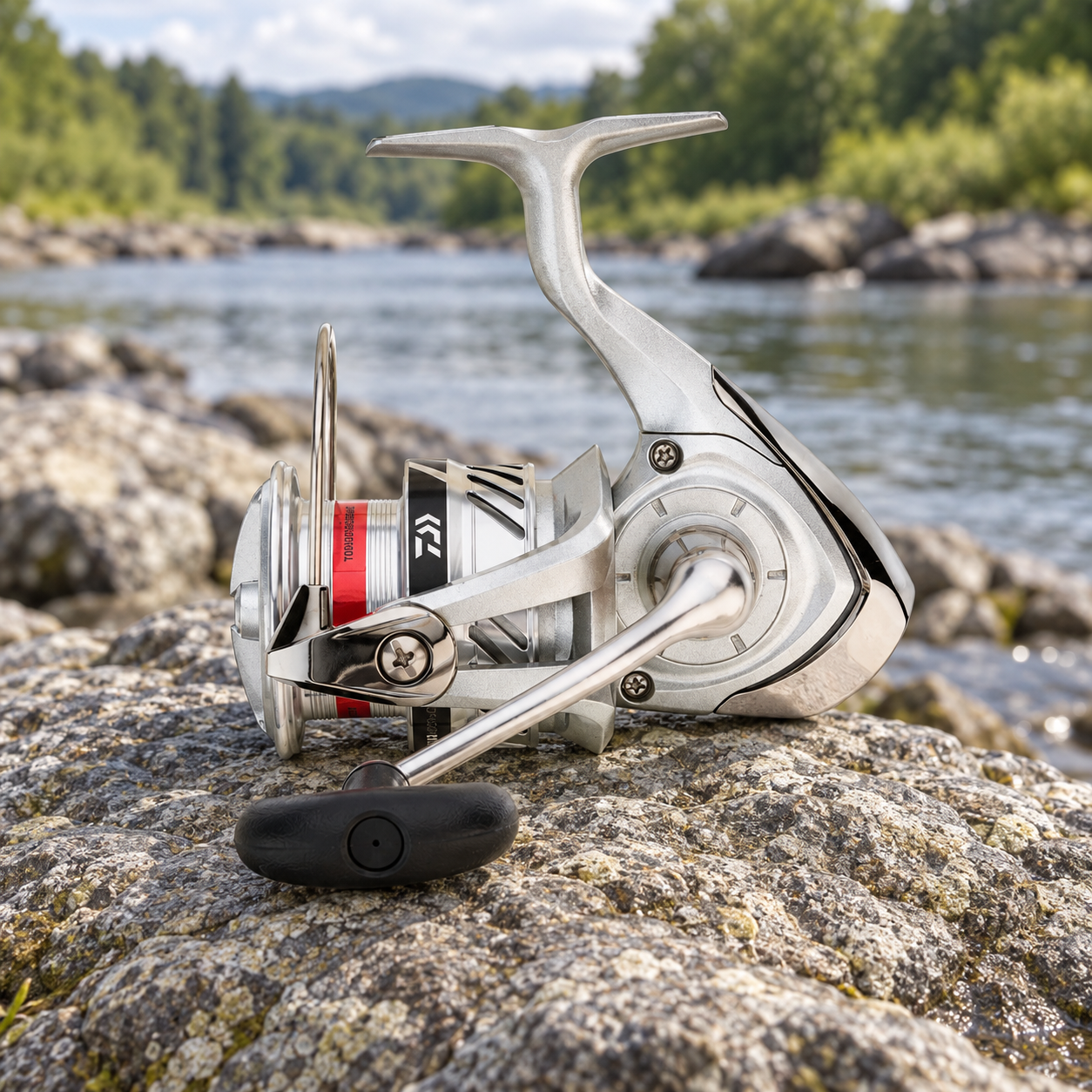 Daiwa Crossfire 20 LT 4000 C XH — Carreto · tamanho 4000 · recolha rápida · fotografia do produto (Decathlon)