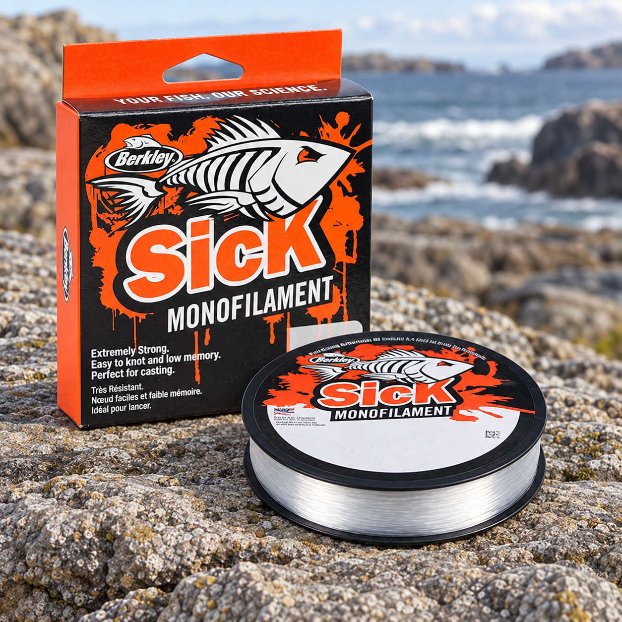 Berkley Sick Monofilament — Monofilamento · linha-mãe · fotografia do produto (Amazon.es)