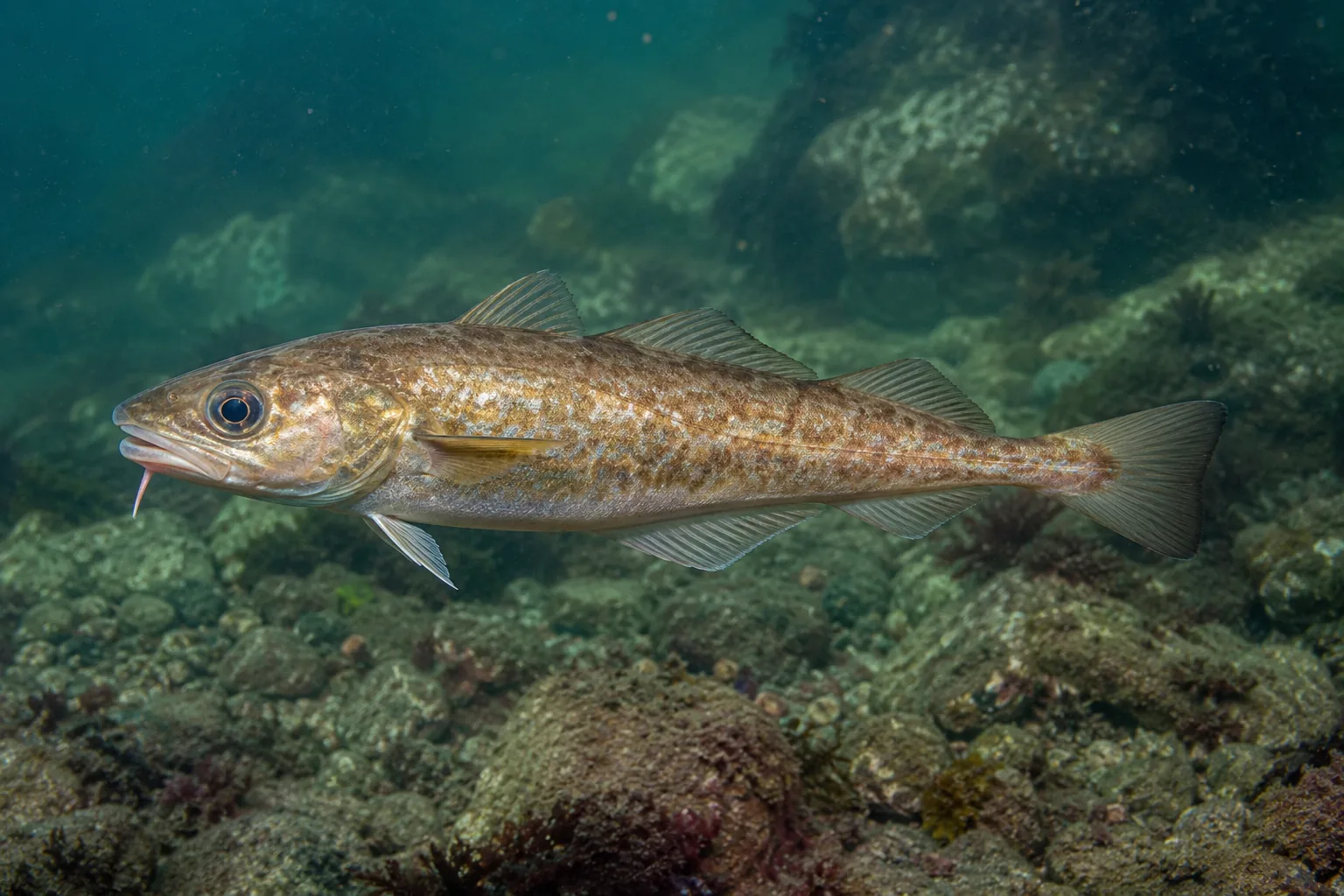 Faneca (Trisopterus luscus) — fotografia da espécie, ficha do Pesca Portugal