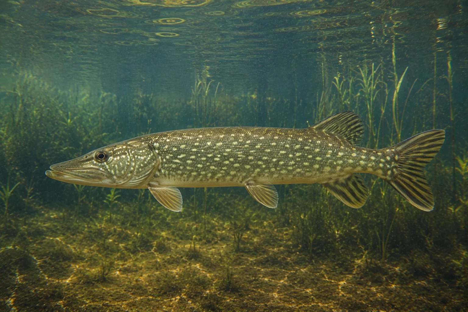 Lúcio (Esox lucius) — fotografia da espécie, ficha do Pesca Portugal